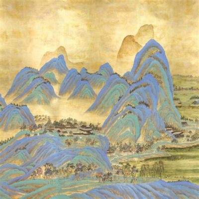 A Thousand Li of Mountains and Rivers! A Masterful Tapestry Woven With Ink and Color