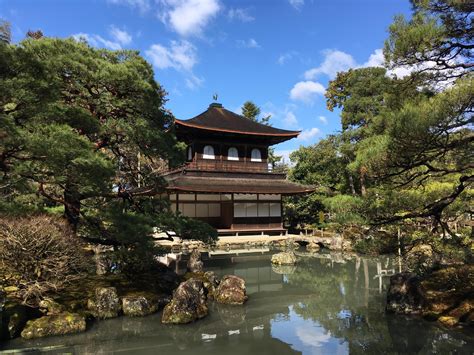 Evening Bell at Ginkaku-ji Temple!  A Symphony of Shadows and Serenity Captured on Paper