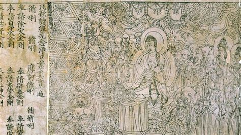 “The Diamond Sutra” An Ethereal Tapestry Woven From Ink and Wisdom!