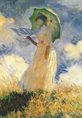 The Parasol -  A Triumphant Display of Genre Painting and Impressionistic Light